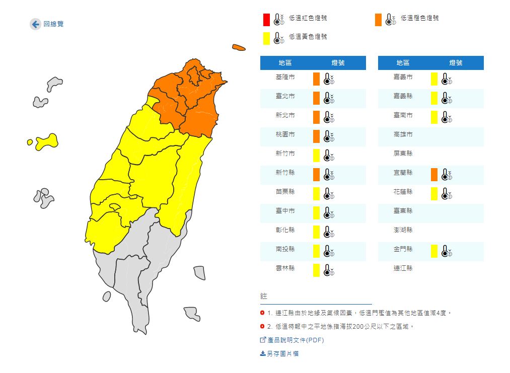 [2020/02/17]寒流報到「17縣市低溫特報」 入夜後最冷下探7度