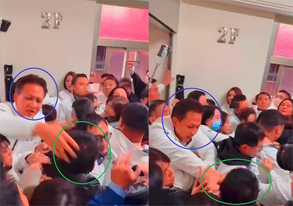 快新聞／傷勢曝光！選罷法肉搏戰　許智傑控遭邱鎮軍「壓頭4次」