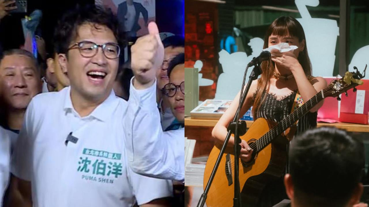 12萬洋流湧入台北街頭！台語歌后坦言「沈伯洋演說」內心感動非常想哭