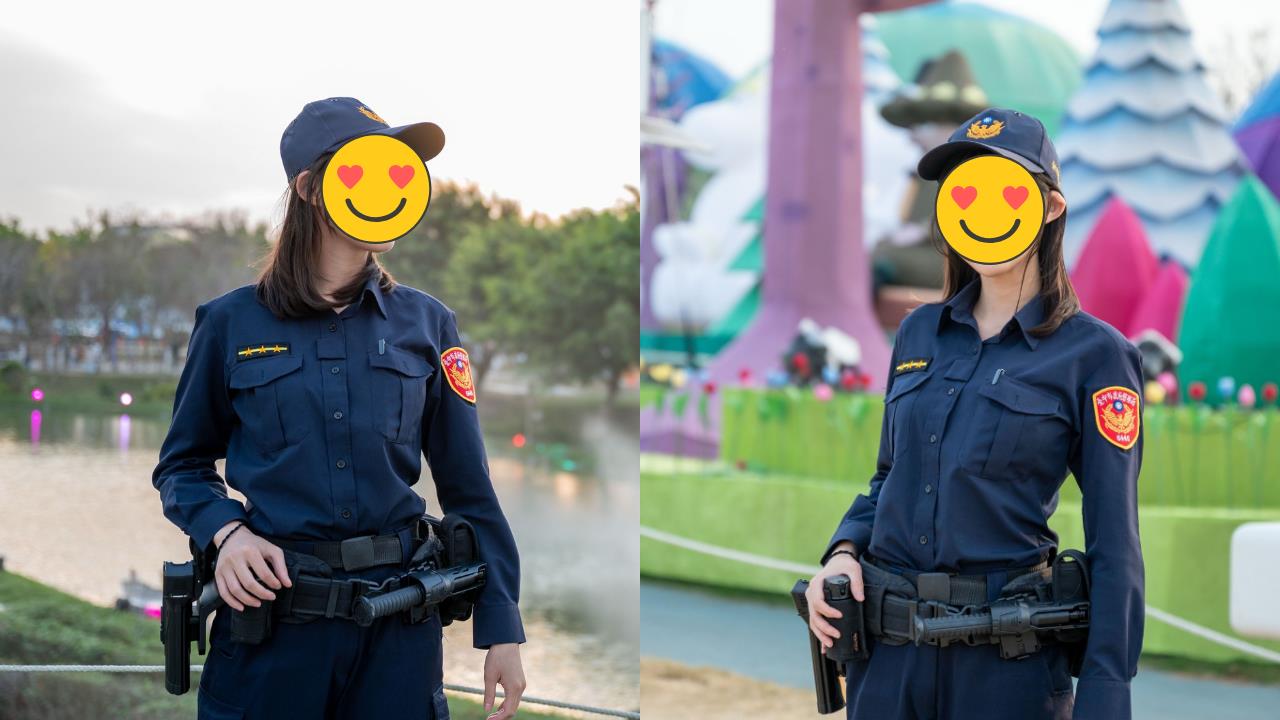 又想被逮捕？台中燈會「激正女警」暴紅…警粉專突拋IG「快追蹤」全場暴動