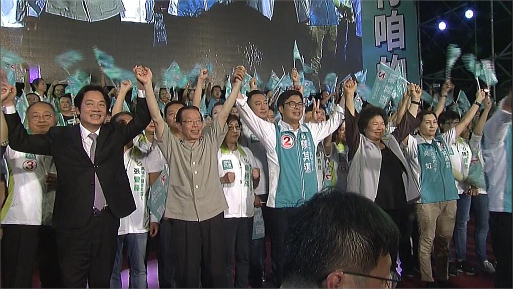 選前之夜！陳其邁號召20萬人 韓國瑜找277位禿頭大進場