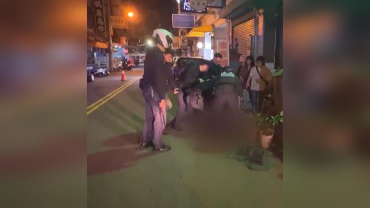 喝茫了！酒醉男鬧事　竟拿玻璃杯狠砸警員左臂濺血