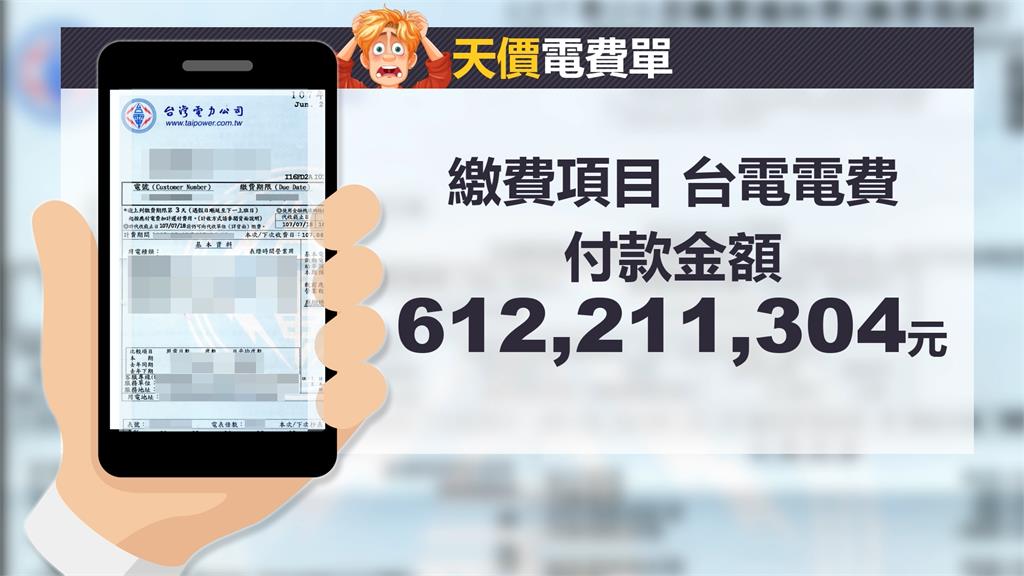 民眾收「６億天價」電費單嚇傻！　台電致電竟是烏龍一場