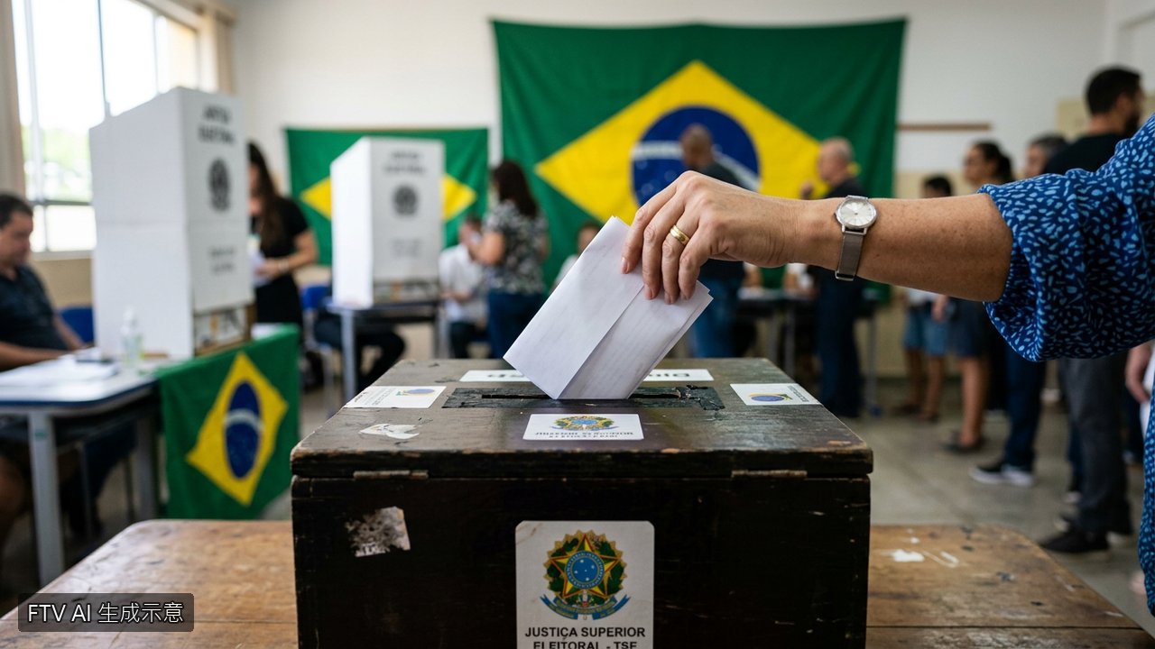巴西大選最新民調 Lula支持度領先Flavio Bolsonaro