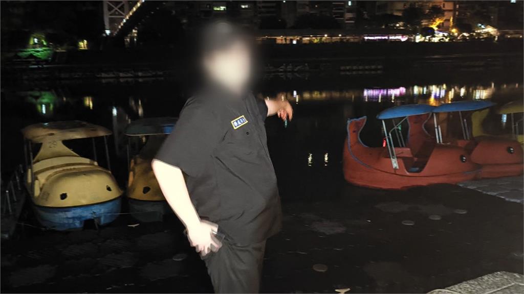 民眾黨發言人林子宇碧潭落水！　民眾目擊：自己走進水裡