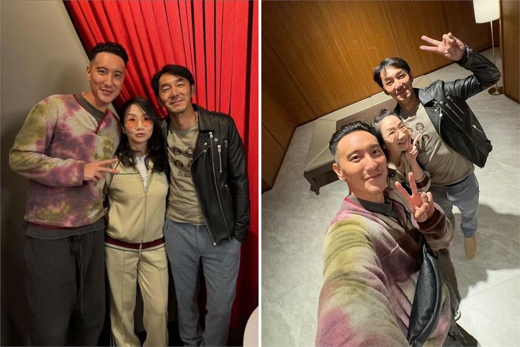 王陽明po合照回應不合傳聞　陶晶瑩：忘記要親一下會更開心