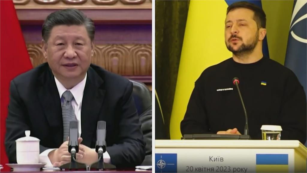 昨中烏開戰以來首度通話　澤倫斯基善意回應了　