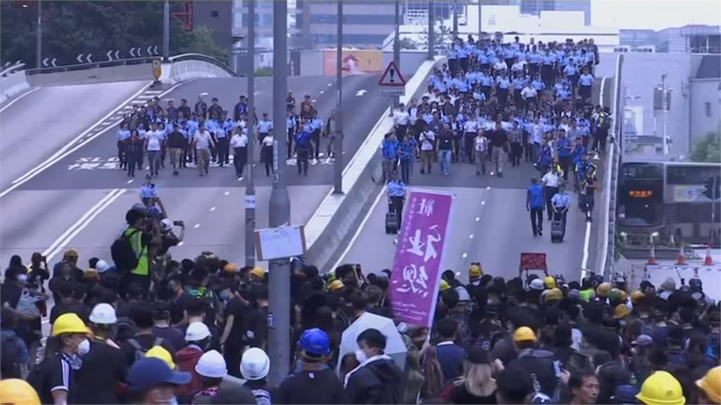 反送中／香港示威「去中心化」 各界自發性發起緊抓民心