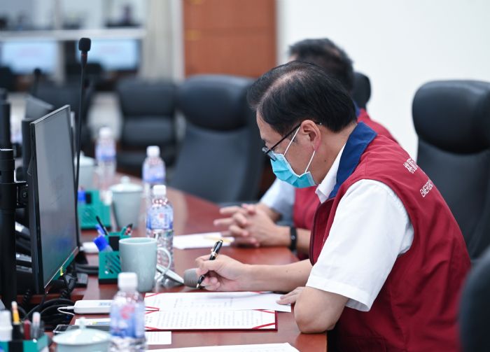 卡努颱風災害應變中心二級開設　張善政：提高警覺、落實防颱工作