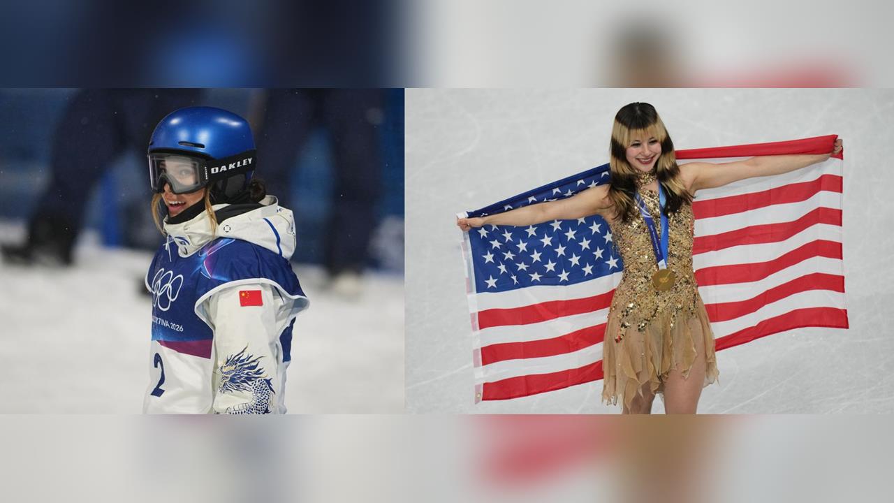 快新聞/華裔冬奧對比!劉美賢為美國奪花滑金牌狂喜 谷愛凌替中國取兩銀引爭議