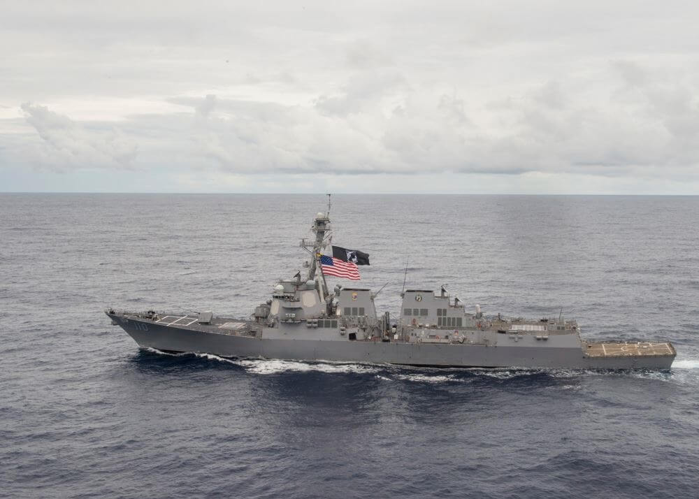 美媒:美艦4/23通過台海 川普重返白宮後第2次
