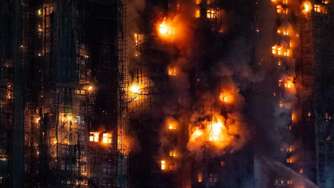 快新聞／香港宏福苑大火36死！3嫌落網　警朝刑事方向偵辦