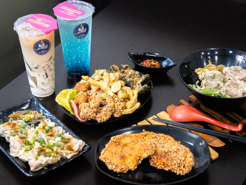 竹北複合式食堂不午休！炸物、手搖、麵食一次搭配超滿足