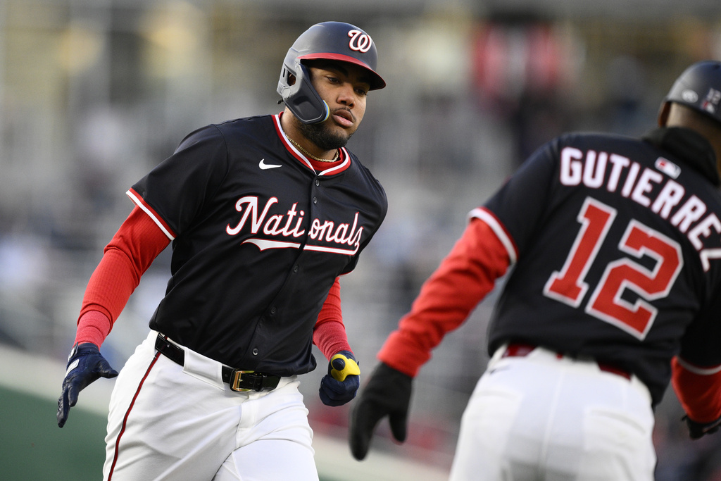 MLB(影)／國民「大物新秀」伍德單場雙響砲5分打點　宇宙道奇苦吞三連敗