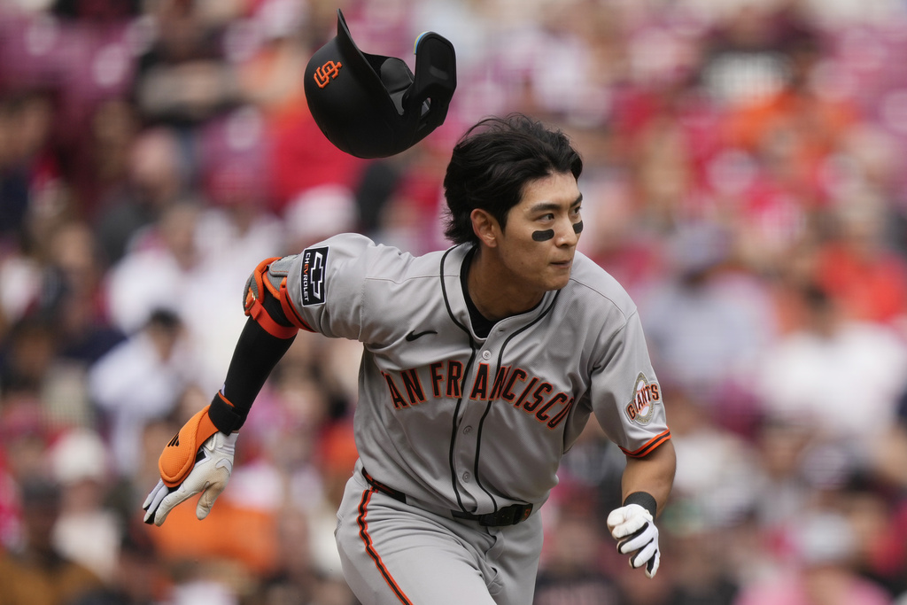 MLB(影)／「風之孫」差點完全打擊！巨人贏球李政厚繳猛打賞　開季打擊率破3成