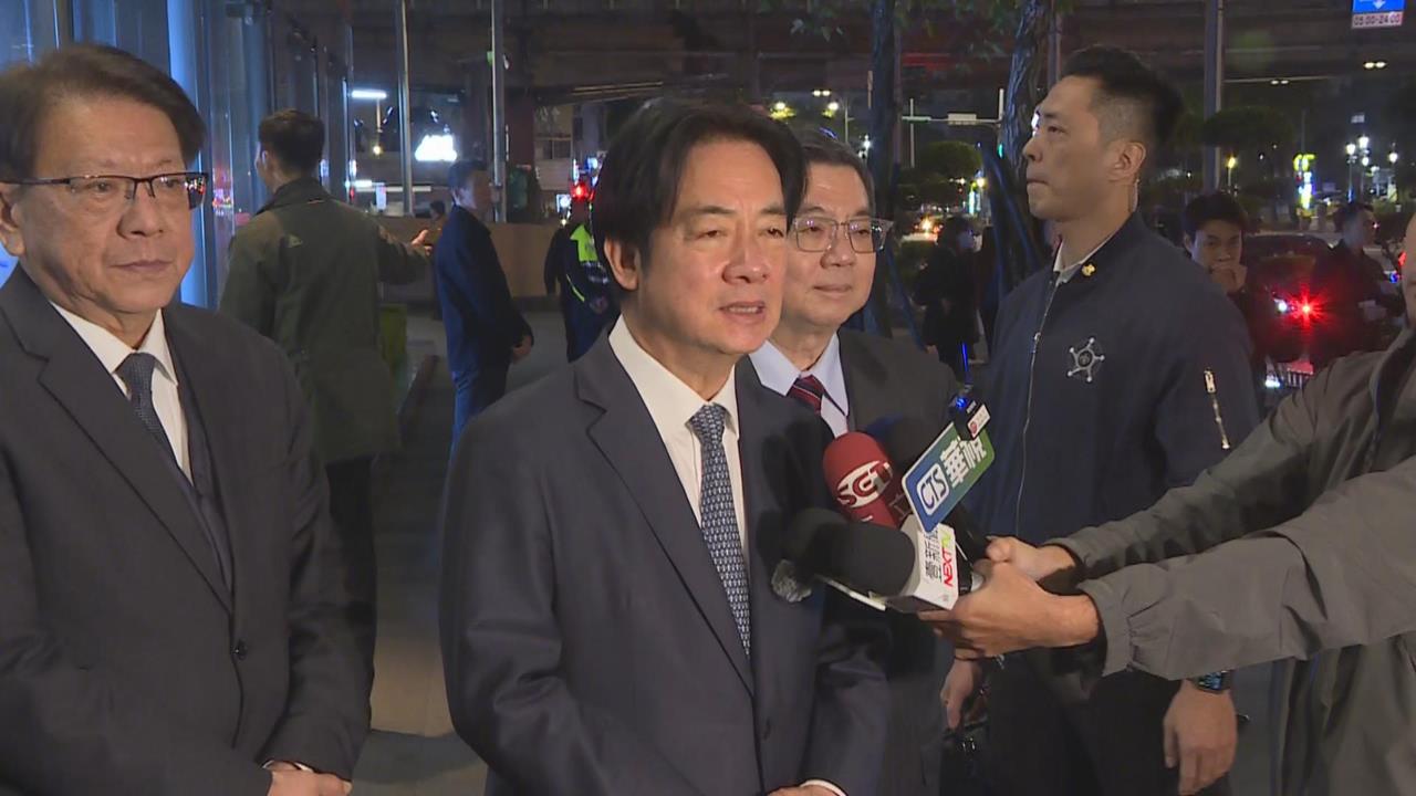 快新聞/親揭「同意陳菊請辭」原因!賴清德曝代理人選:希望菊姐早日康復