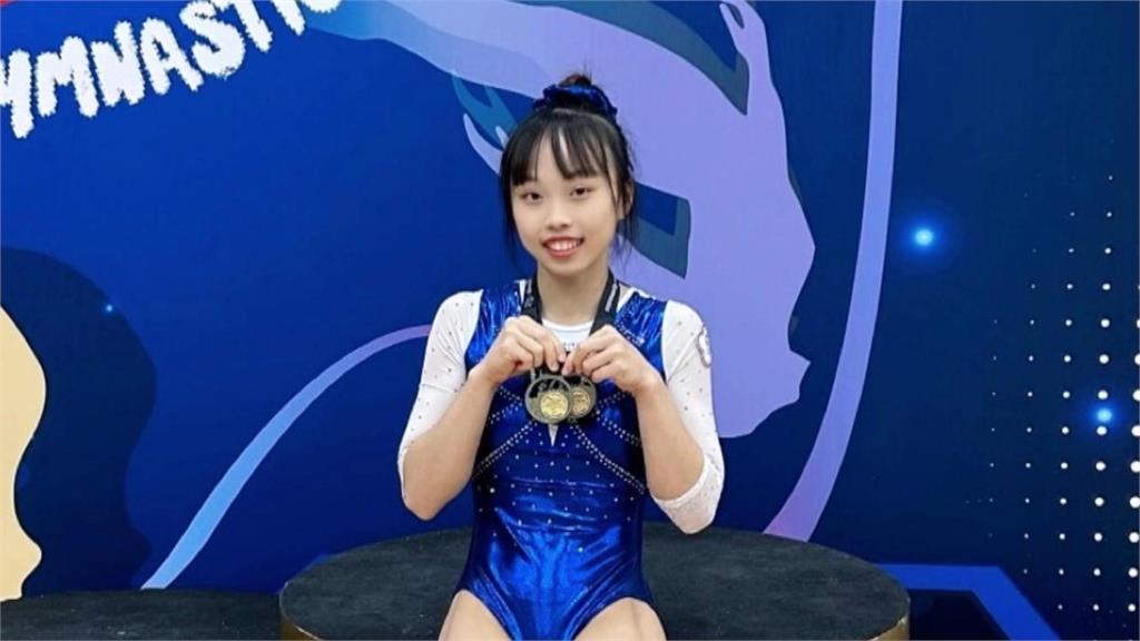 跳馬、平衡木再加團體金牌　屏東體操女孩林宜蓁豪奪三金