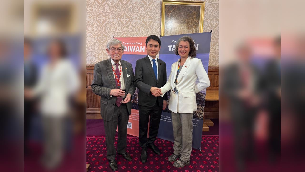 快新聞／台灣不只半導體！陳冠廷受邀前進英國國會　盼台英合作深化多元交流