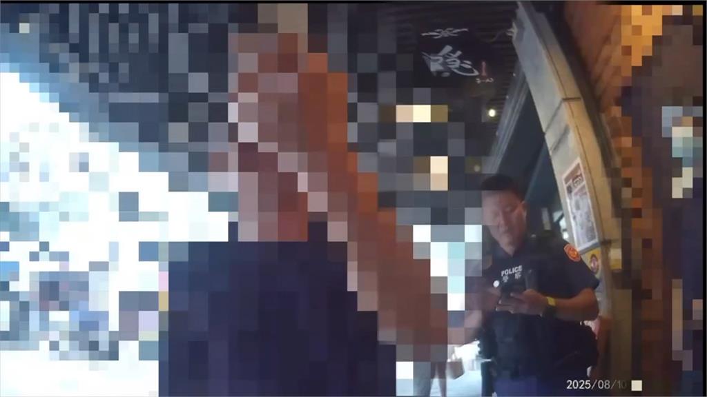 醉漢拉麵店拍桌向店員叫囂　朝員警嗆聲被壓制帶回