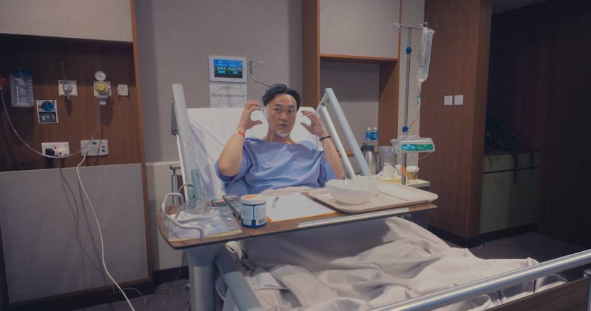 陳奕迅就醫病床畫面曝光　認了巡演完才停藥 