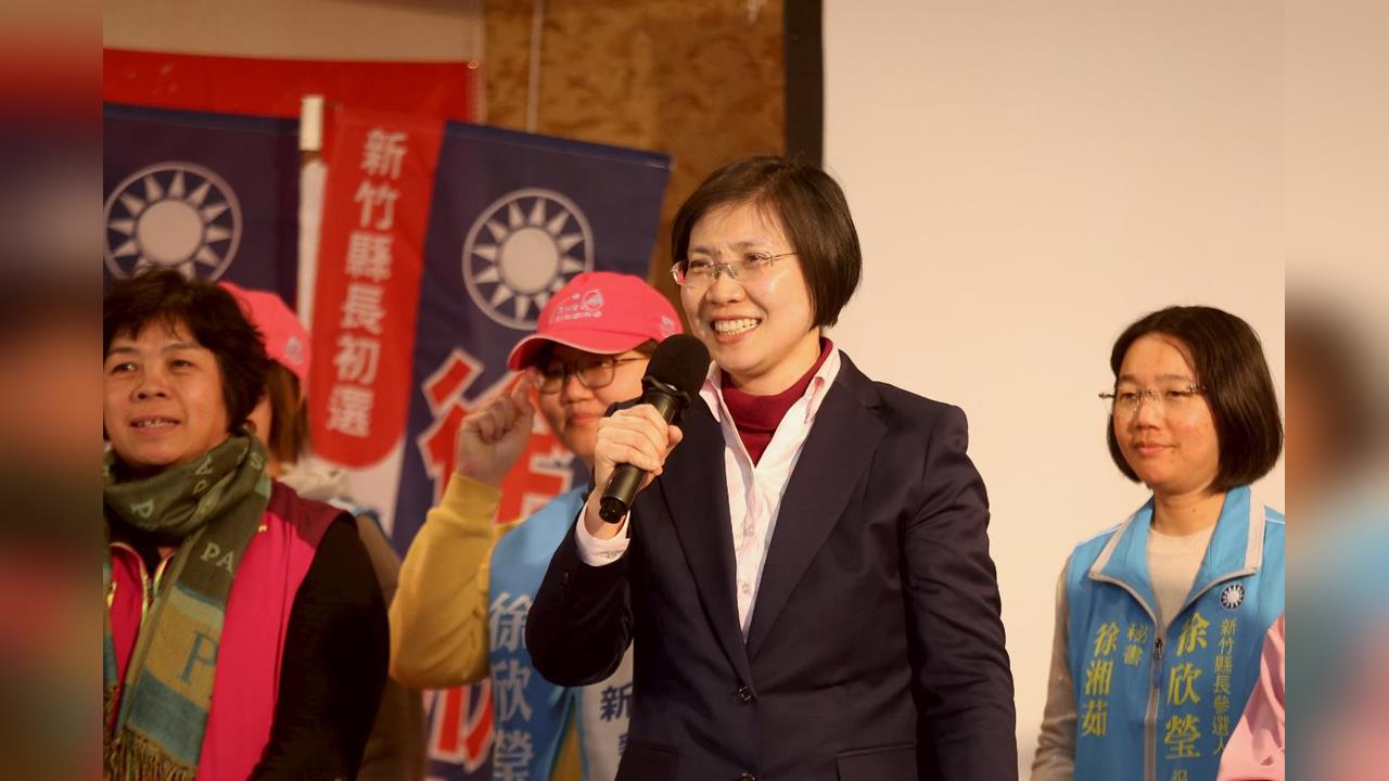 快新聞／徐欣瑩動作了！籲藍新竹縣長民調「竹北分區調查」：民意應被真實反映