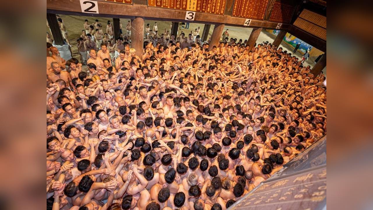 日本岡山裸男祭傳死亡意外　兩人疑推擠缺氧不治