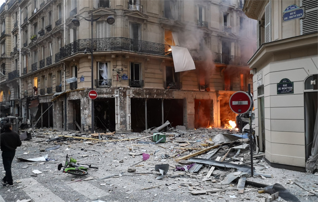 巴黎市中心驚傳爆炸意外 時機敏感引關注