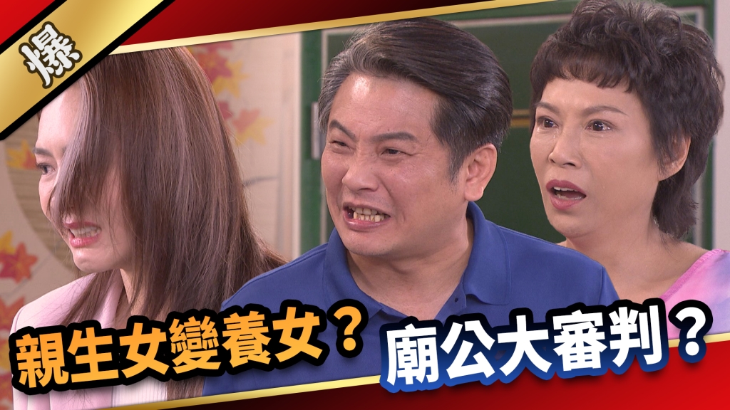 《愛的榮耀-EP233精采片段》親生女變養女？ 廟公大審判？  
