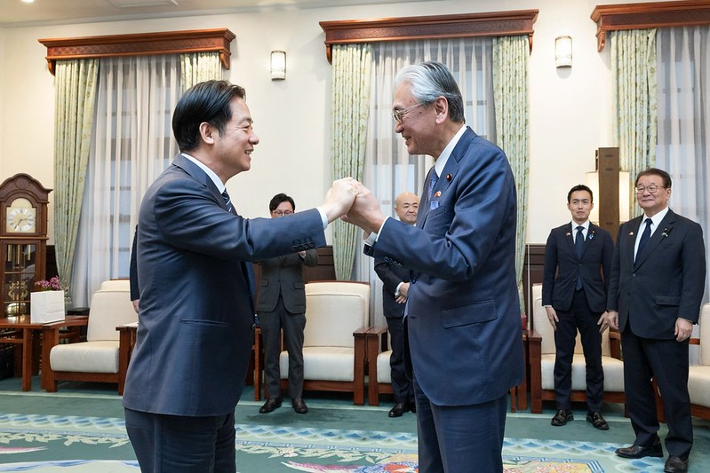 快新聞/賴總統接見日本「日華議員懇談會」 盼台日關係更上層樓