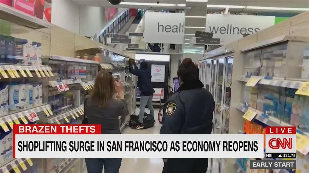 美國治安問題又加一　舊金山商店行竊案暴增