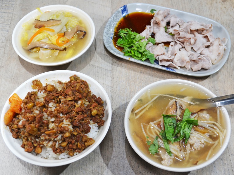 淡水美食推薦!老圓環台味再現!魯肉飯配肉羹湯經典不敗!