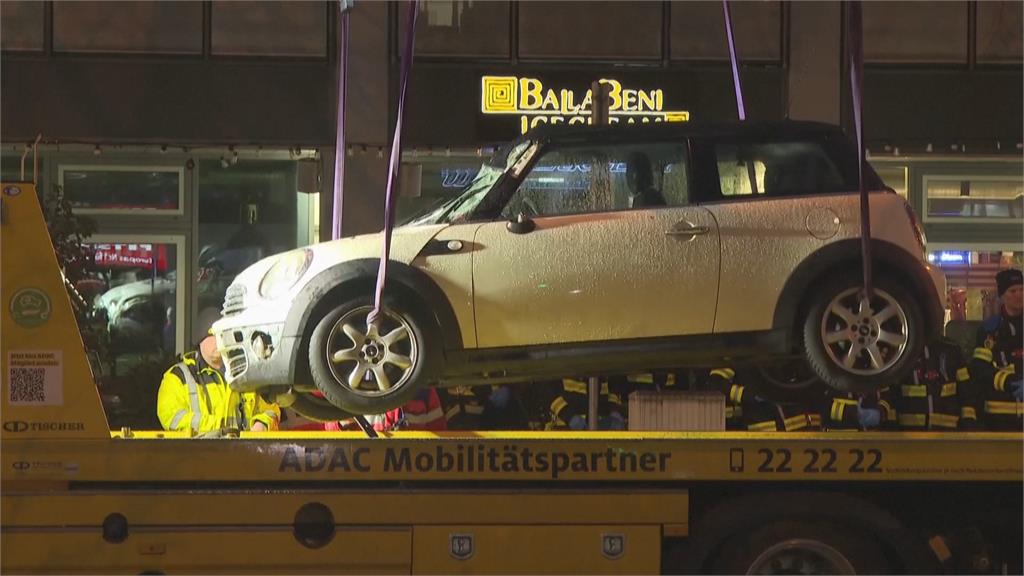 慕尼黑汽車衝撞釀至少30傷 總理:遣返阿富汗籍嫌犯