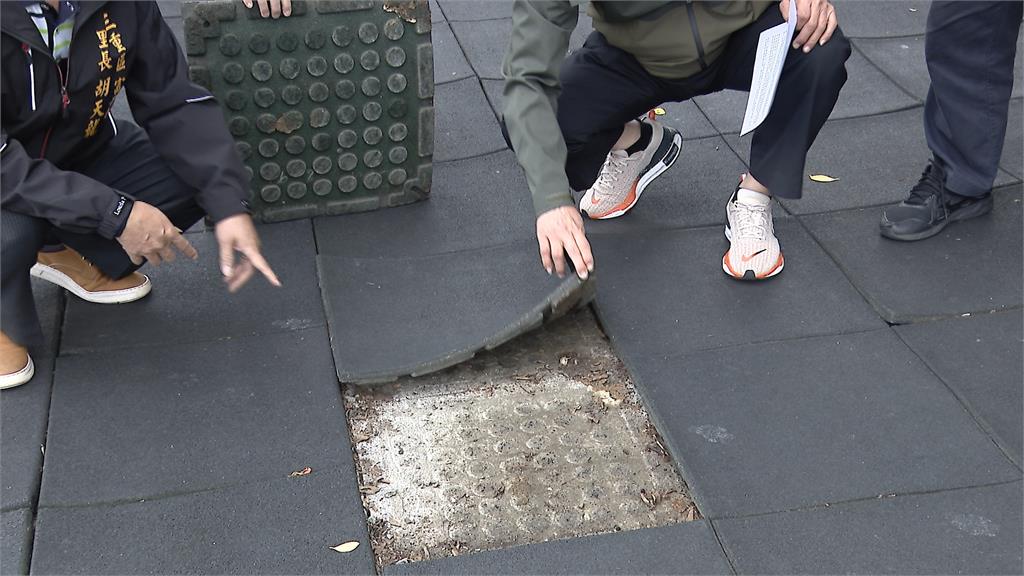 運動天堂藏地雷？　三重河濱公園「彈性地墊」藏危險