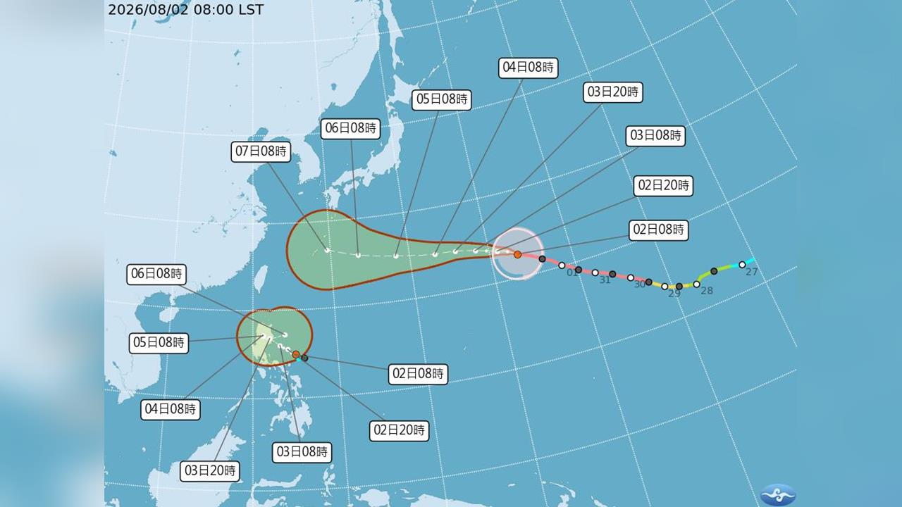 快新聞／白海豚路徑變了？鄭明典揭「1關鍵」：暴風圈擴大強度下降