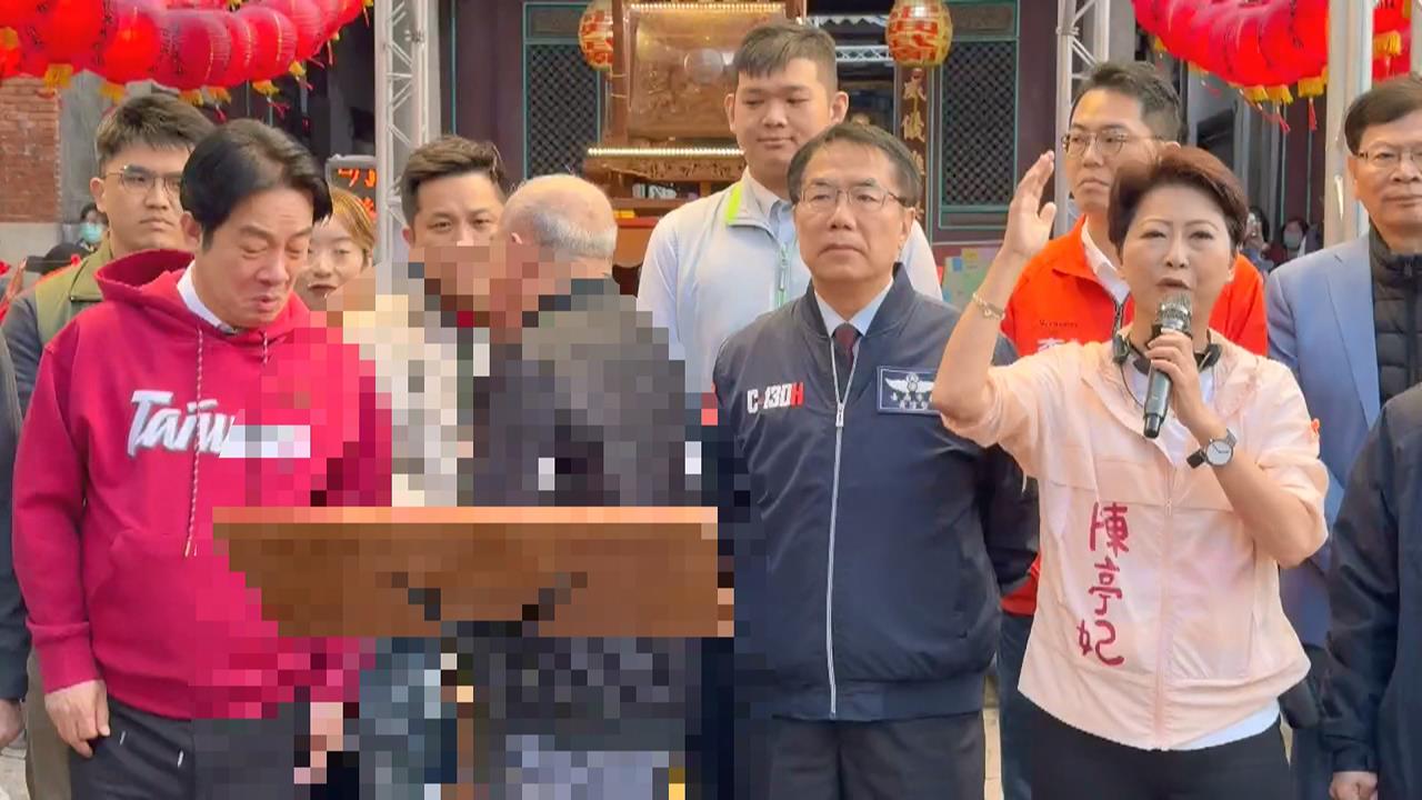 武廟主委突手摀口鼻嘔吐噴濺　賴總統秒變身賴醫師關心協助