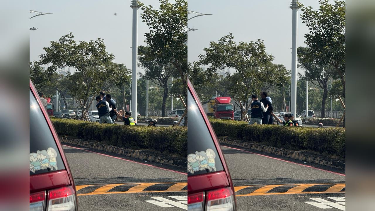 快新聞／小港機場上演追逐戰！外籍旅客疑攜毒品闖關　竟拒檢狂奔下場慘了