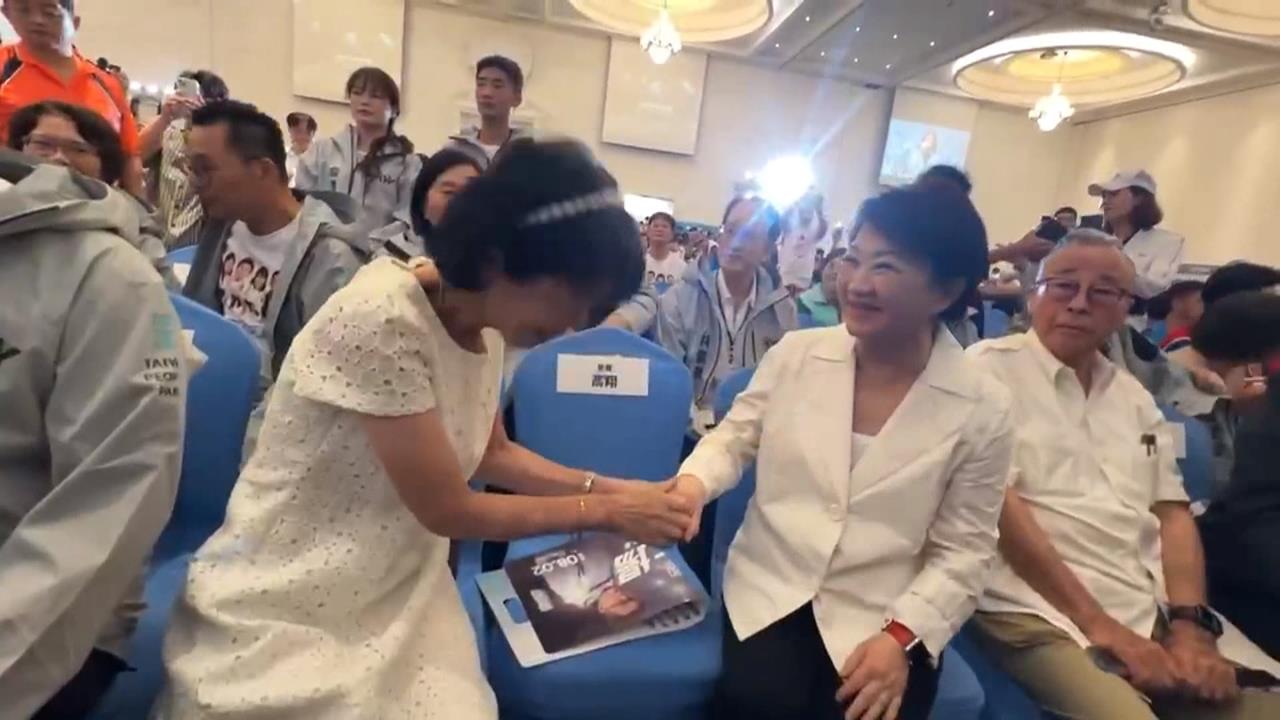 盧秀燕出席民眾黨慶喊「倒賴」　綠營砲轟只顧政治算計