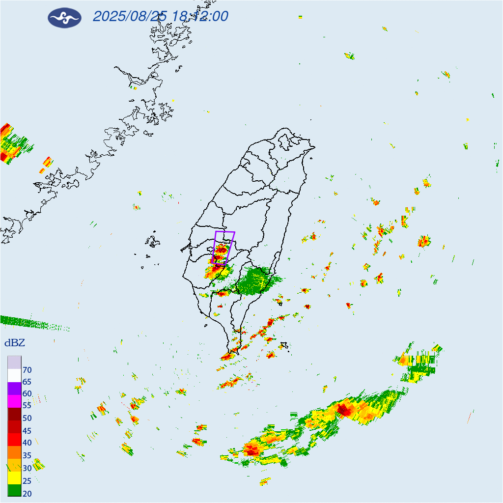快新聞／入夜雨彈來襲　氣象署曝6縣市大雷雨下到「這時候」