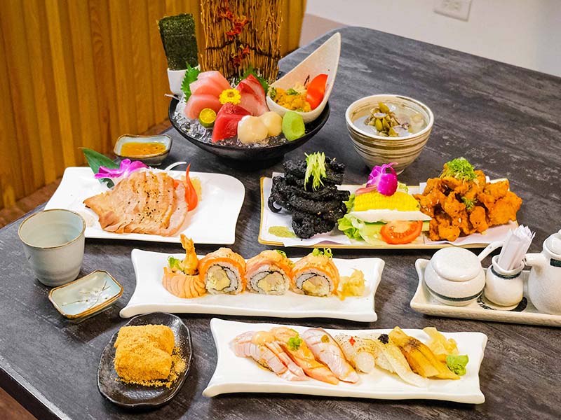 宜蘭必吃日本料理｜招牌「毛毛蟲壽司」「黑嚕嚕」震撼味蕾