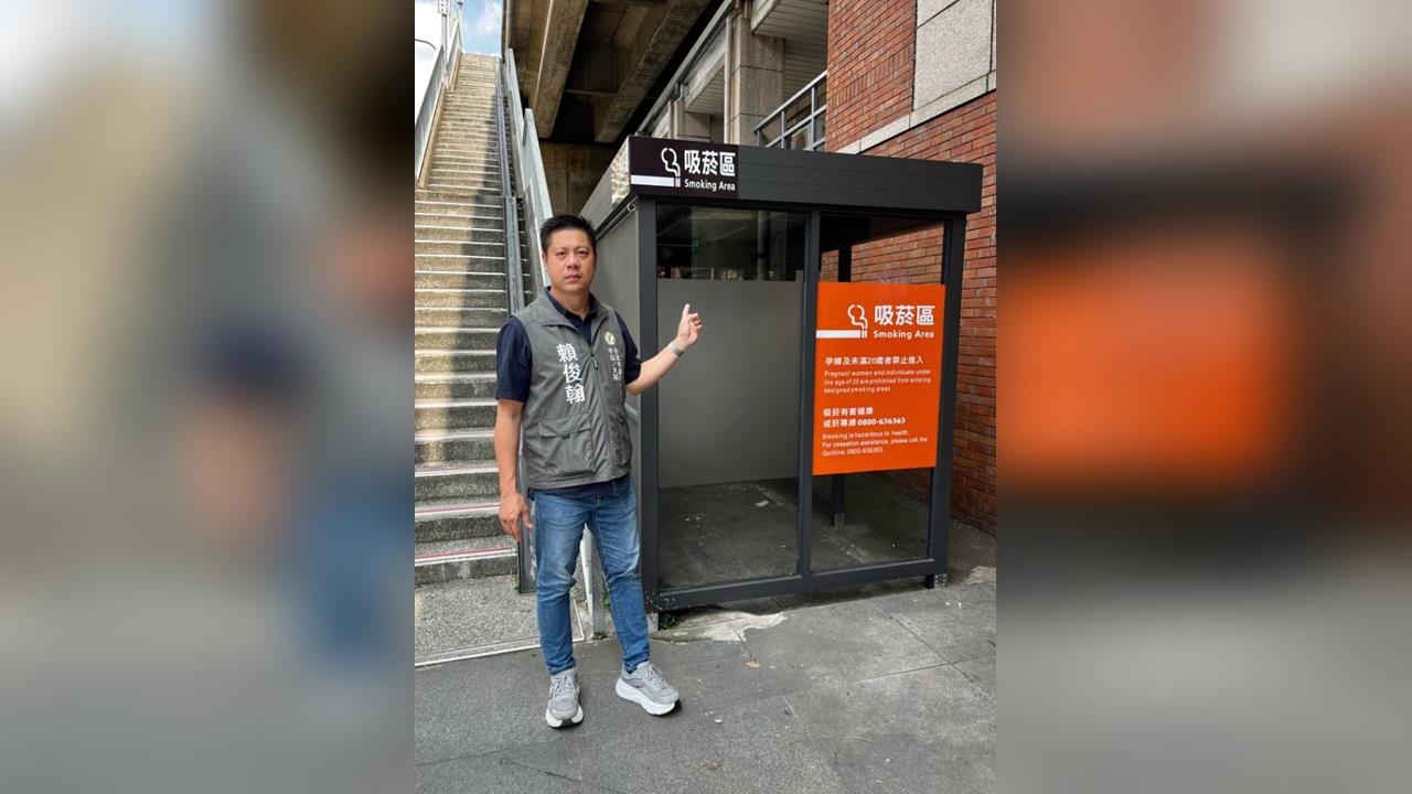 台北市議員參選人賴俊翰　質疑擴大禁菸範圍北市準備好了嗎