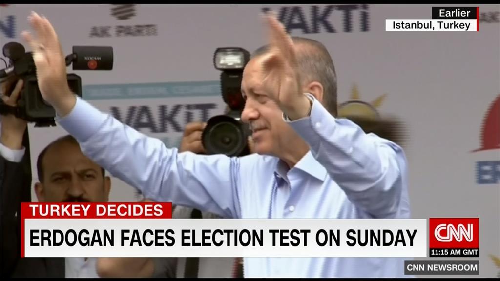 土耳其總統暨國會選舉 現任總統造勢拉票