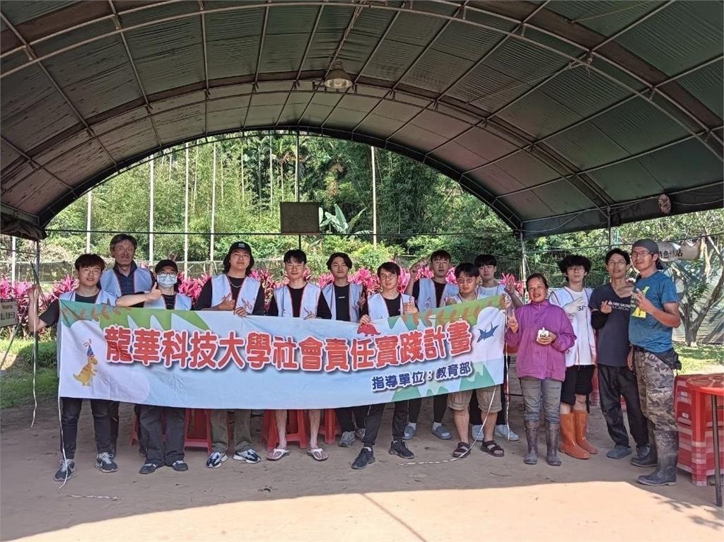 龍華科大攜手龜山在地社區　復育風尾坑螢火蟲