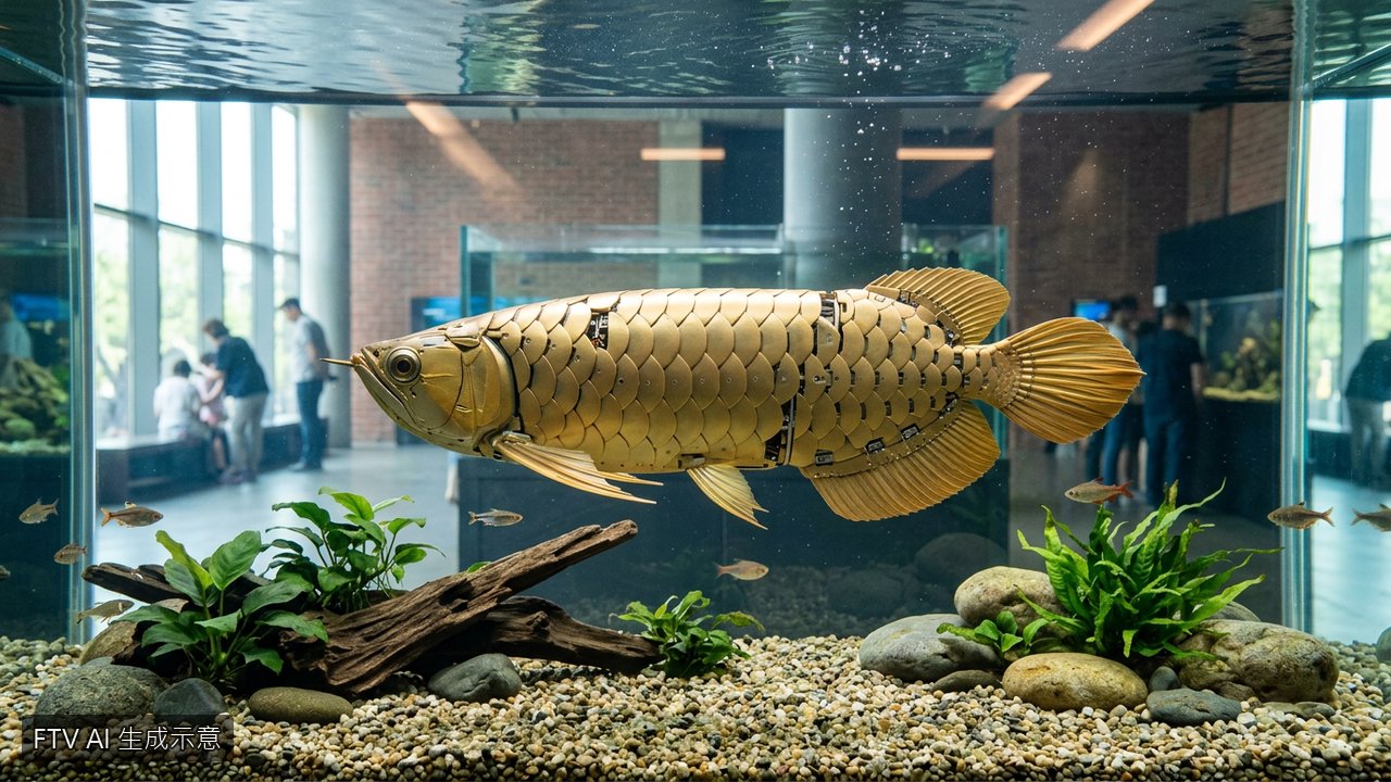 2026世界機器人大會　仿生金龍魚亮相可水下巡檢
