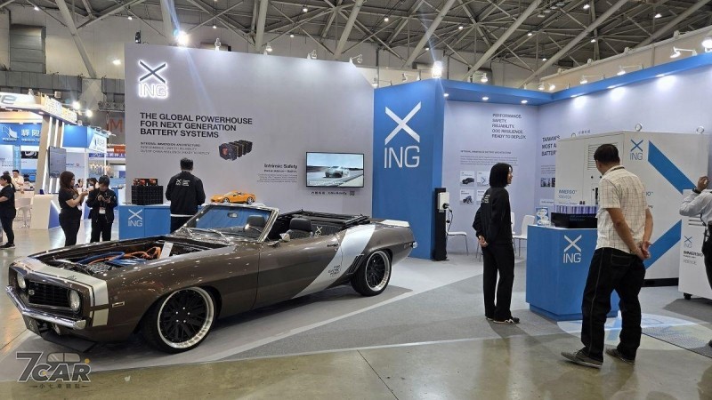 經典 Camaro 與浸構一體 CTP 電池架構同台展出 行競科技登場 2026 360º
