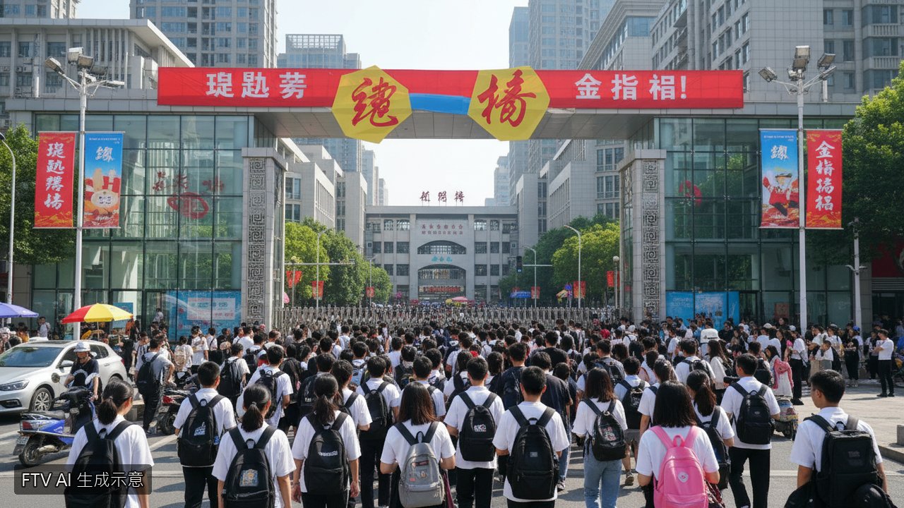 中國高考登場！1290萬考生上戰場　報考人數較去年微幅下降