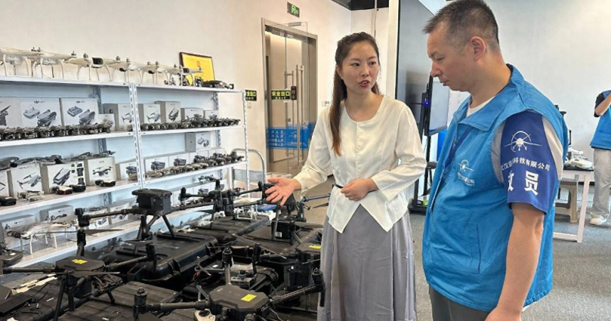 維修無人機「1年破6000台」　湖北女開公司開培訓課！收入超可觀