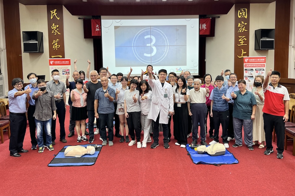 【有影】立法院急救訓練十年上千人受訓　CPR+AED+緊急止血術提升防災韌性