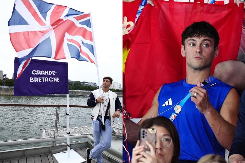 巴黎奧運／五度參戰再獲銀！英國跳水王子編織模式啟動　2024紀念款毛衣出爐