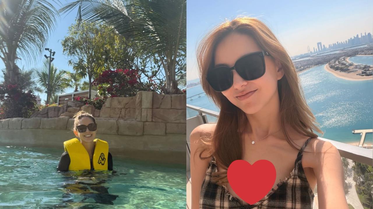 天王嫂昆凌穿「細肩洋裝」辣翻杜拜！周杰倫曬奢華行程喊：Chill