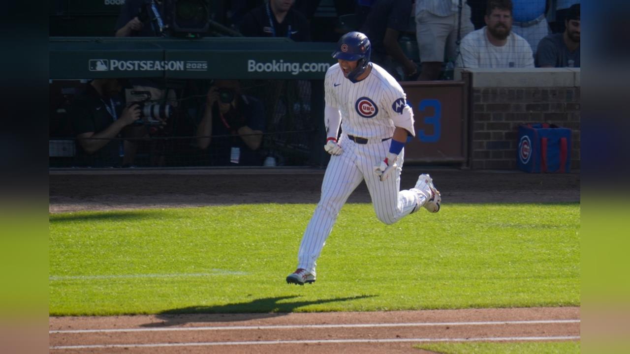 MLB(影)／日本鱒魚鈴木誠也另類「連五場開轟」！小熊逆轉勝教士率先聽牌